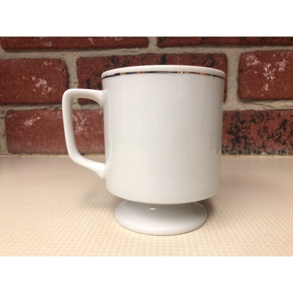 Sault Ste Marie Michigan Founded 1668 Pedestal Coffee Mug Decorative Collectible - Picture 2 of 6